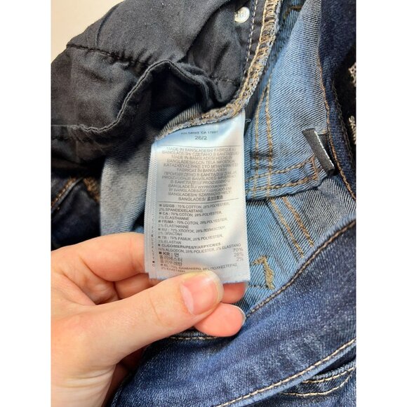 Banana Republic Womens Skinny Jeans Size 26/2 Blue Denim Medium Wash Casual - Picture 3 of 8